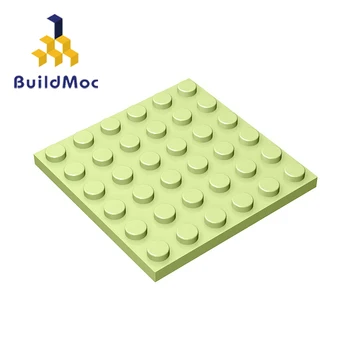 BuildMOC Suderinama Surenka Dalelių 3958 Plokštė 6x6 Statybinių Blokų Dalys 