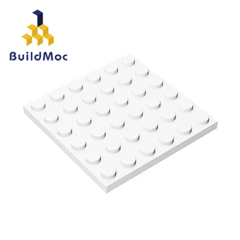BuildMOC Suderinama Surenka Dalelių 3958 Plokštė 6x6 Statybinių Blokų Dalys 