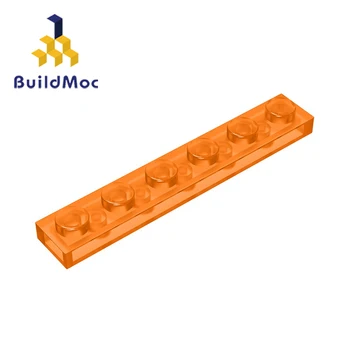 BuildMOC Suderinama Surenka Dalelių Plokštė 3666 1x6 Statybos Blokus 