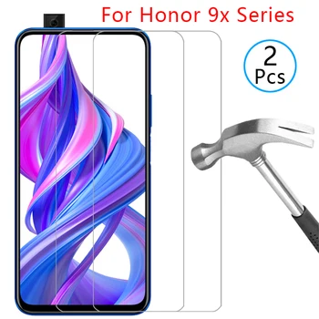 Byla dėl garbės 9x premium padengti grūdinto stiklo screen protector for huawei honor9x pro honer 9 x x9 6.59 apsaugos telefonas coque