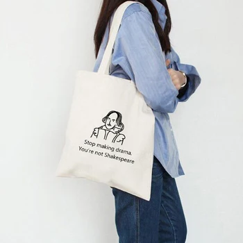 Būti Gražus Vyras, Laiško Spausdinimo Ponios Rankinės Audinio Canvas Tote Maišą Medvilnės Pirkinių Moterų Ekologinio Daugkartinio Naudojimo Peties Shopper Bags