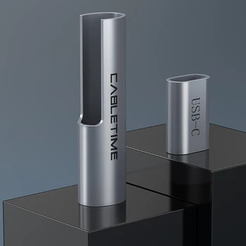 CABLETIME C Tipo su AUX 3.5 mm Kabelio Adapteris USB C Jack 3.5 Ausinių Konverteris Huawei P20 Pro Xiaomi Mi 6 8 9 se Pastaba C018