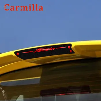 Carmilla 1Piece Anglies Pluošto, Automobilių Galiniai Stabdžių Žibintai Apsaugos Lipdukas Stop Žibintas Lipdukai Ford Fiesta MK7 Sedanas 2009-2013 m.