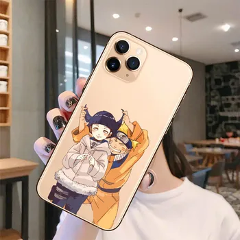 Cartoon Animacinis Naruto Uzumaki Kakashi Minkšto Silikono skaidrus Telefono dėklas Skirtas iphone 12 Pro 11 Xs XR X 6, 6s 7 8 Plus Atveju