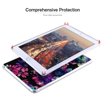 Case For Samsung Galaxy Tab 8.0 2019 Atveju SM-T290 SM-T295 8.0 colių Minkšti, Dažyti Animacinių filmų Silikono Tablet Apsauginiai Dangteliai