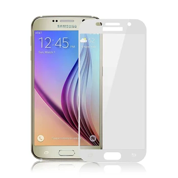Casptm Grūdintas Stiklas Screen Protector For Samsung Galaxy A5 2017 Mėlyna Rožinė Aukso Spalvos, Pilnas Draudimas Priekiniai Filmas 