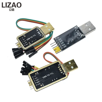 CH340 modulis USB TTL CH340G atnaujinti atsisiųsti mažą vieliniu šepečiu plokštė STC mikrovaldiklis valdybos USB į serial vietoj PL2303