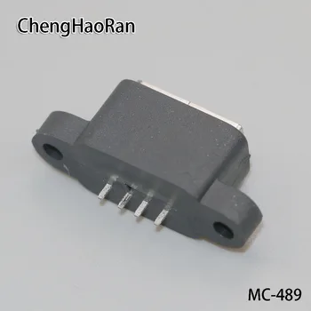 ChengHaoRan 2VNT/daug atspari Vandeniui USB 2.0 įkrovimo duomenų uodega plug-in, USB vidinė sąsaja Uosto Jungties Kištukas Jack Lizdas