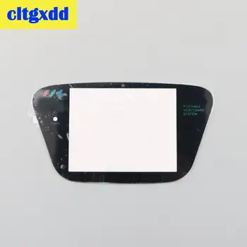 Cltgxdd Balto Plastiko & Black Glass Ekranas Objektyvas Ekrano Dangtelis Objektyvo Pakeitimas Sega Game Gear GG ekranas Objektyvas Raštas