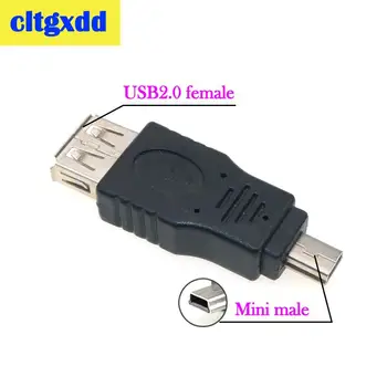 Cltgxdd Micro Mini V3 Adapteris USB 2.0 Moterų ir Vyrų Micro OTG Maitinimo Prievadas 90 Laipsnių Dešiniuoju Kampu, USB OTG Adapteriai