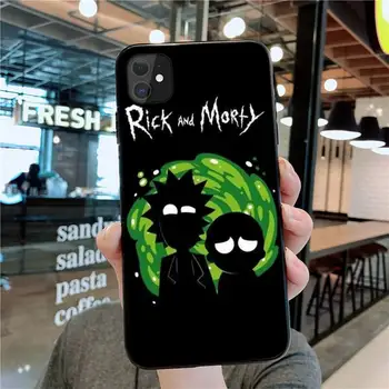 Comie Morty Juokinga Rick Telefono dėklas skirtas iphone 12 pro max 11 pro XS MAX 8 7 6 6S Plus X 5S SE 2020 XR atveju