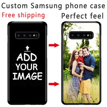 Custom Asmeninį Telefono dėklas Padaryti Jūsų Nuotraukos Modelio Juodos Sotf TPU Padengti Atveju 
