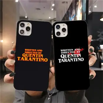 CUTEWANAN Parašytas Nukreiptas Quentin Tarantino Coque Shell Telefono dėklas skirtas iPhone 11 pro XS MAX 8 7 6 6S Plus X 5S SE 2020 XR atveju
