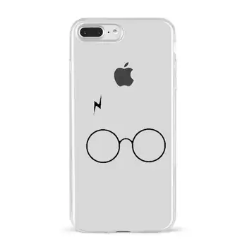 Dailės Magija Harries Poteris Slytherin Animacinių filmų Telefono dėklas Skirtas Iphone 12 11 7 8 Pro 
