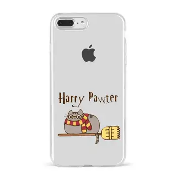 Dailės Magija Harries Poteris Slytherin Animacinių filmų Telefono dėklas Skirtas Iphone 12 11 7 8 Pro 
