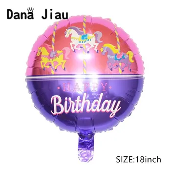Dana jiau 18inch dydis mergaitė princesė su gimtadieniu helio folija balionai Pink šalis dekoro 23 metų sudaro kamuolys tiekimo