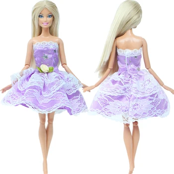 Daug Mados Derinys Stiliaus Vestuves Suknelė Princesė Suknelė Vasarą Kasdien Dėvėti Gražių Drabužius Barbie Lėlės Priedai 