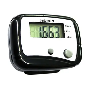 Daugiafunkcinis LCD Pedometer Žingsnis Kalorijų Kilometrų Skaitliukas Pėsčiomis Pedometer Kišenėje Skaitmeninį Įrašą Mini Veikia priedų
