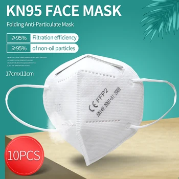 Daugkartinio naudojimo Respiratorius FFP2 KN95 Veido Kaukės Dulkėms Anti-rūko Ir Kvėpuojantis Daugkartinio naudojimo Filtravimo Burną, Mufelinė Padengti Kaukė