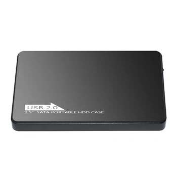 DeepFox USB 2.0 HDD Caddy Talpyklos 2,5 colio SATA SSD HDD Mobile Atvejais 2.5 HDD Atveju Nešiojamas kompiuteris