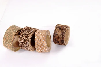 Derliaus dekoratyvinių kamštienos lipnia juosta maskavimo scrapbooking juosta Planuotojas leidinys medienos washi tape