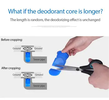 Dezodorantas Silikono Core Kanalizacijos Sandarinimo Žiedas Vonios kambarys Skalbimo Mašina Anti-moliuskui Grindų Drenažo Tualeto, Virtuvės, Namų ūkio Produktai