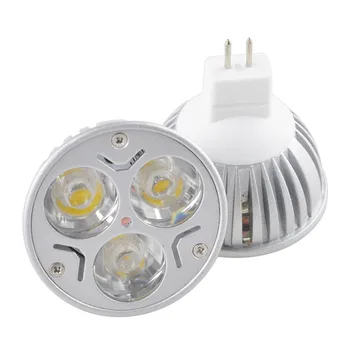 Didelis Skatinimo MR16 3 LED Energijos Taupymo Dėmesio Žemyn Šviesos Namuose Lempos Lemputė DC12V Balta/Šiltai Balta/Vaiskiai Balta/Raudona/Geltona/Mėlyna/Gre