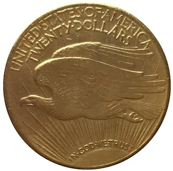 Didmeninė Replika 1932 $20 G. Gaudens Monetos Kopiją coper gamybos auksu