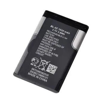 Dinto 1pc BL-5C BL5C baterija BL 5C Pakeitimo Li-ion Ličio Baterijos 1020mAh Baterijas, Nokia 1112 1208 1600 2600 2610 n70 n71
