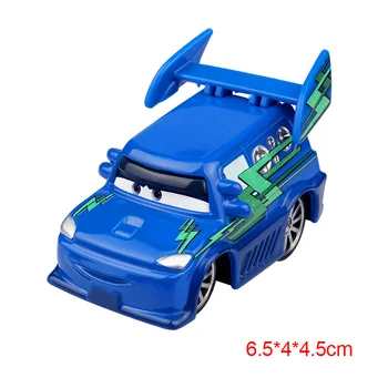 Disney Pixar Cars 2 Žaislas Lydinio Modelio Automobilių Barsukas Liepsna Strypeliai Mėlyna DJ Wenge Blogi Vaikinai Keturių Grupės 1:55 Metalo Žaislai, Transporto priemonės, Dovanos Vaikams