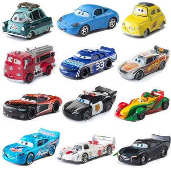 Disney Pixar Cars 3 Automobiliai, 2 Mater Huston Jackson Audra Ramirez 1:55 Diecast Metalo Lydinio Berniukai Automobilių Žaislai, Gimtadienio Dovana