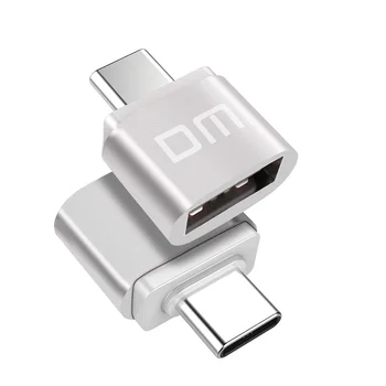 DM C Tipo Sidabro, Tipas-C Adapter USB Keitiklis Adapterio Tipas USB Duomenų Palaikymo įranga, Tipas-C sąsaja