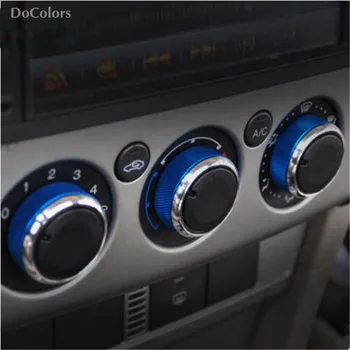 DoColors 1pc Oro Kondicionavimo, šilumos Jungiklis AC mygtukas atveju Ford Focus MK2 2 Židinio 3 MK3 Focus, 4 S-MAX automobilių stilius