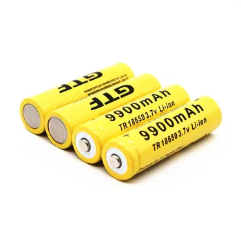 Dolidada 2020 TR 18650 baterija 3.7 V 9900mAh įkraunama baterija, Li-Ion supilkite LED žibintuvėlis Karšto Naujas Aukštos Kokybės