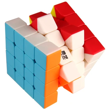 Droxma Naujas QiYi Qi Juanių S 4x4 Magijos Kubo Galvosūkį Greitis Kubo Žaislai Magic Cube Stickerless 4x4x4 Dėlionės