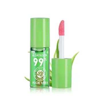 Drėkinamasis Lūpų Blizgesys Maquillajes Para Mujer Makiažas Rinkinys Aloe Spalvų Kaita Lūpų Naftos Vandeniui Lipgloss sudaro Kosmetikos TSLM1