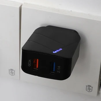 Dual USB Įkroviklis Sienos, Mobiliojo Telefono Krovikliai, Adapteris, Skirtas 