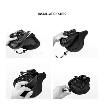 Dviračio Balno 3D Minkštas Dviračio Sėdynės Dangtelis Patogus Putų Sėdynės Pagalvėlės, Dviračiai Balno Dviračių Nuoma Priedai 4 Spalvos