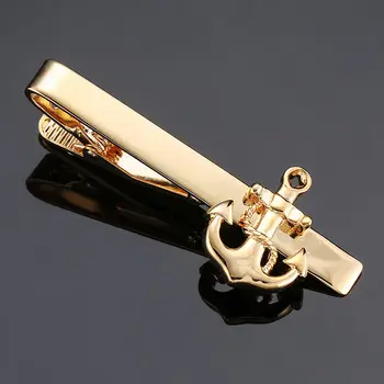 DY Naujas ir aukštos kokybės lazerinis graviravimas prisegamas mados stilius aukso, sidabro ir juodos spalvos vyriški verslo kaklaraištis pin Nemokamas Pristatymas