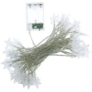 ECLH 1/3M LED Star String Žibintai LED Pasakų Žibintai Kalėdų, Vestuvių dekoravimas Žibintai, Baterija Veikia šviesos blyksnis