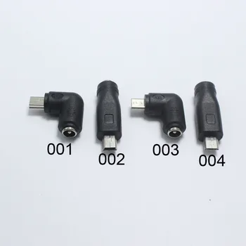 EClyxun 1pcs 5.5 x 2.1 mm moterį, Mini / Micro USB Male 5 Pin nuolatinės SROVĖS Elektros Kištukas 90 / 180 Laipsnių Jungties Adapteris, skirtas 