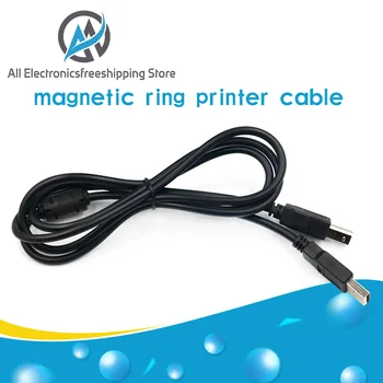 Ekranuoti magnetinis žiedas spausdintuvo kabelį didelės spartos USB2.0 aikštėje burną aikštėje galvos kabelis A male B male USB kabelis