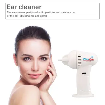 Elektros Ear Cleaner Ausų Vaško Šalinimas, Ausų valymo Dulkių siurblys Profesionali Ausų Vaško Valymo Priemonė Saugos Neskausmingas Sveikatos Priežiūros
