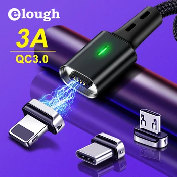 Elough Magnetinio Kabelis USB C Tipo Kabelio 
