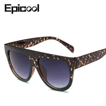 Epicool Vintage Akiniai nuo saulės Moterims, Katės akis, Plastikiniai Rėmeliai, Saulės akiniai, Ponios Gradientas Objektyvas Mados Prekės ženklo Dizaino Akiniai nuo saulės oculos