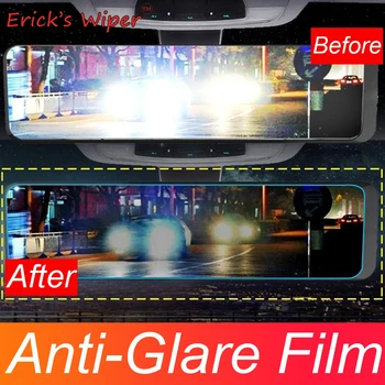 Erick ' s Valytuvų Automobilio Salono galinio vaizdo Veidrodis Anti-Glare Plėvelė Anti-Rūko Scartchproof Nano Apsaugos Lipdukas, Universalūs Priedai