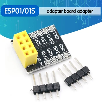 ESP-01 Esp8266 ESP-01S Modelis ESP8266 Serijos Breadboard Adapteris WiFi signalų siuntimo ir priėmimo Modulis Breakout UART Modulis