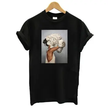 Estetinės Mergina Thermo Aplikacijos Lipdukas Ant Drabužių Šilumai Jautrus Geležies Mergina T-shirt Pervedimai Dėmės 