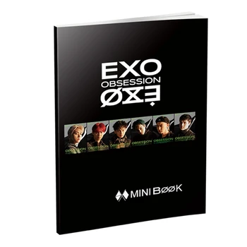 EXO Naujas Ablum MANIJA, Mada K-pop EXO Mini Photobook Kortelė su Nuotrauka Gerbėjų Rinkimo Upplies Raštinės reikmenų Rinkinys