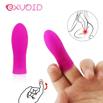 EXVOID 3PCS Moterų Masturbator Piršto Mova Suaugusiųjų Sekso Žaislai Poroms Makšties Massager G-spot Klitorio Stimuliatorius Sekso Parduotuvė